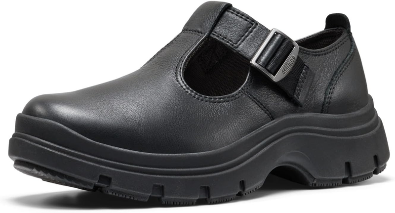 KEEN Womens Kosa Mj Comfortable Leather High Traction Adjustable Mary Jane