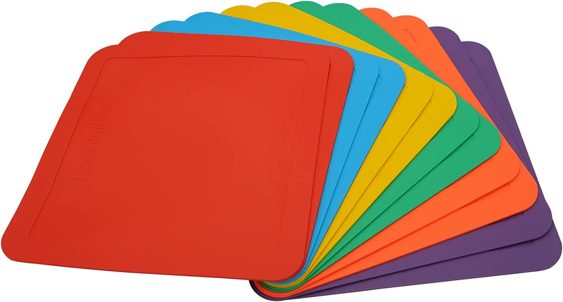 Eco Walker 12Inch Fla Square Spo Marker Muli-Color Exercise Kids Floor Playma (1