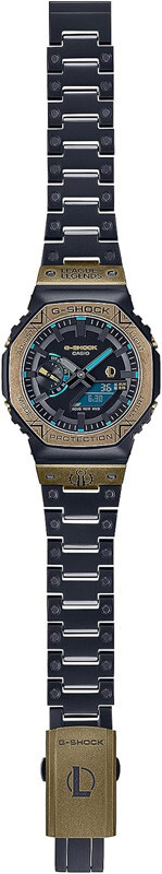 Pre-owned Casio G-shock Gm-b2100ll-1ajr League Of Legends Series Solar Bluetooth Men Watch