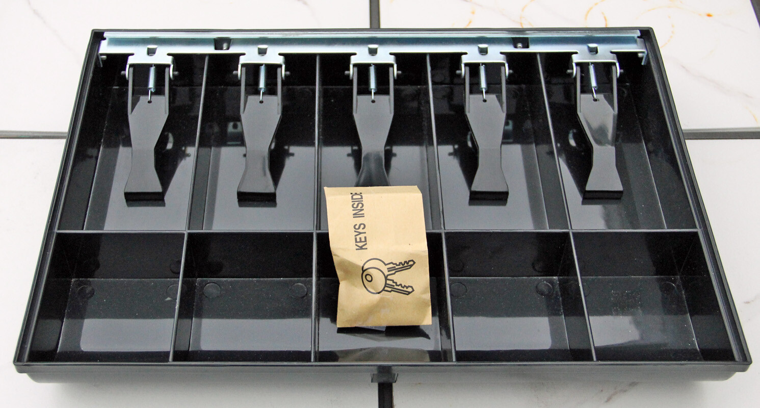 Office Depot Replacement Locking Cash Tray Two Pack