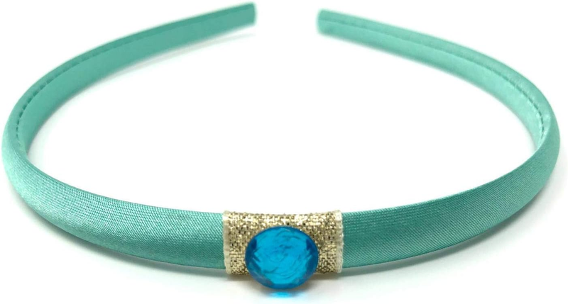 Princess Headband for Girls - Arabian Princess Costume Hair Accessory, Turquoise