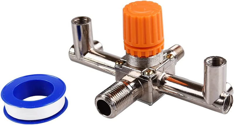 Manifold Heavy Duty Double Outlet Manifold Air Compressor Fitting