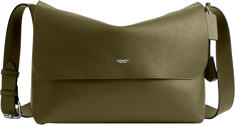 Coach Ludlow Messenger in Natural Full-Grain Leather