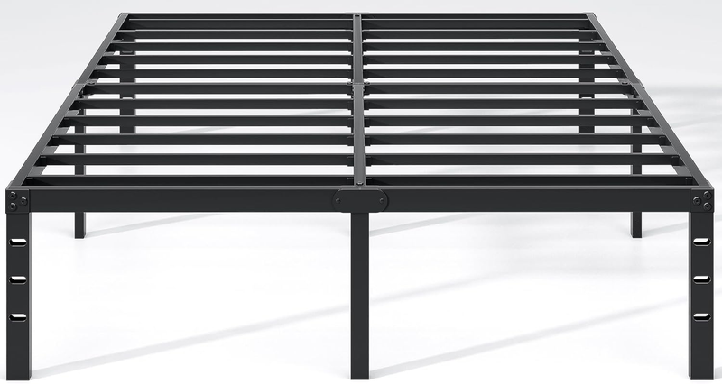 Metal Bed Frame-Simple and Atmospheric Metal Platform Bed Frame, Storage Space u