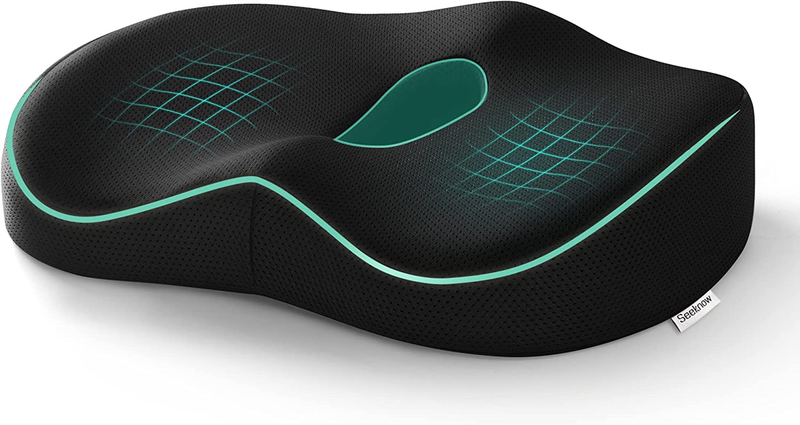 Memory Foam Seat | Foam Seat Cushion | Office Chair| Car Seat Cushion | Coccyx