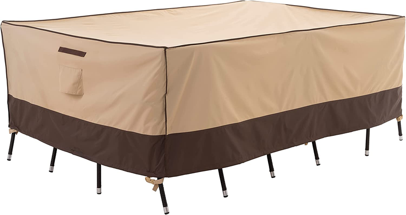 Medium Outdoor Table Cover 74x44x27.5 Inch Eco-friendly Fabric