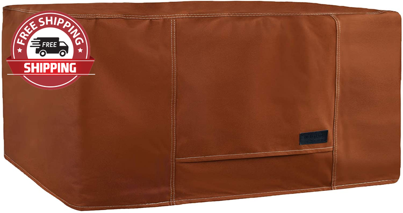Rectangular Fire Pit Table Cover, Waterproof 600D Heavy Duty Outdoor Patio Recta