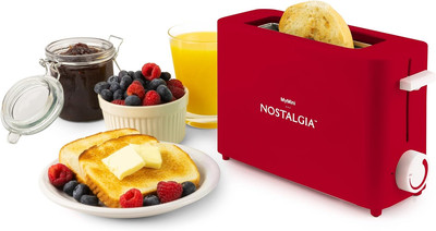 Mymini Single Slice Toaster | 1.25'' Wide Slot, Portion Control, Compact Design, 