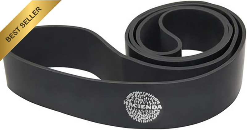 Resistance Power Band, 6.4CM Latex Exercise Band, Premium Resistance Loops for S