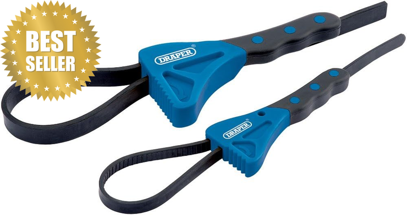 43863 2-Piece Soft-Grip Strap Wrench Set