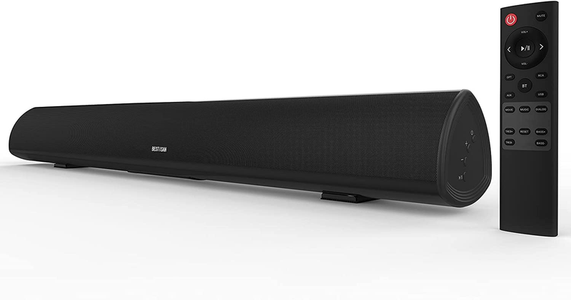 Barra De Sonido Altavoces Con Cable y Bluetooth Inal&aacute;mbrico Optico USB AUX TV