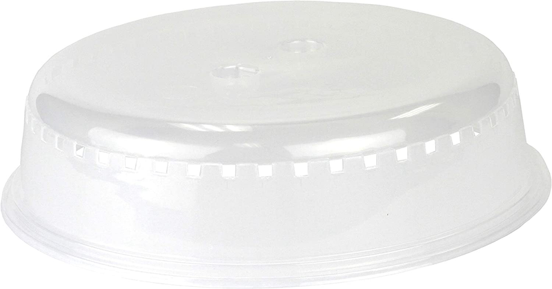 Chef Craft Classic Microwave Cover, 10 Inches in Diameter, Clear