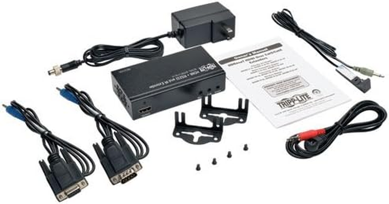 Hdbaset HDMI over Cat5E/6/6A Extender Receiver, Serial and IR, 4K X 2K Uhd/1080P