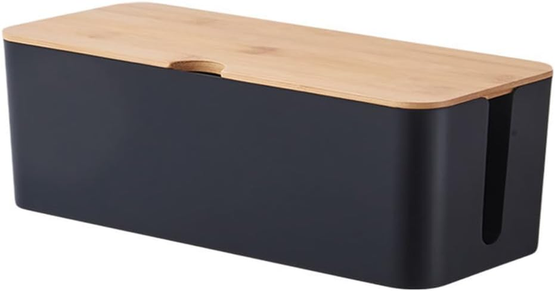 Cable Organizer Box, Cable Management Boxes Organizer, Cord Organiser Box System