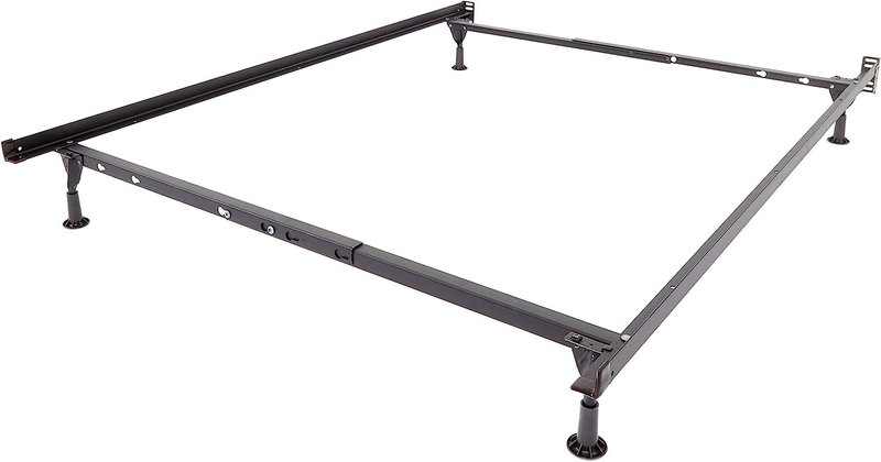 Insta-Lock Bed Frame with Glides for Twin/Full/Queen Beds