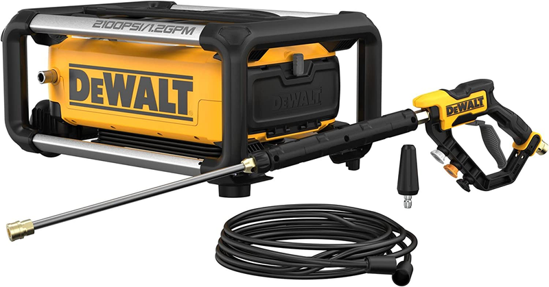 DEWALT Electric Pressure Washer, 2100 PSI, Jobsite Power Was