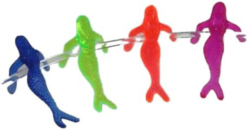 Plastic Cocktail Drink Mermaids (72) Mermaid Markers