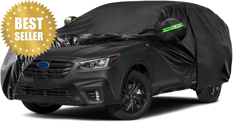 Car Cover Custom 210D Fit for 1994-2025 Subaru Outback, Waterproof Custom-Fit Al