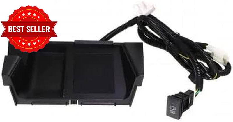 15W Wireless Smartphone Charger to Suit Mitsubishi Triton GLS, GLX+, GSR