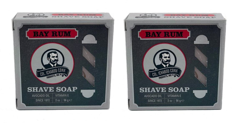 Colonel Conk Worlds Famous Shaving Soap, Bay Rum (Net Weight