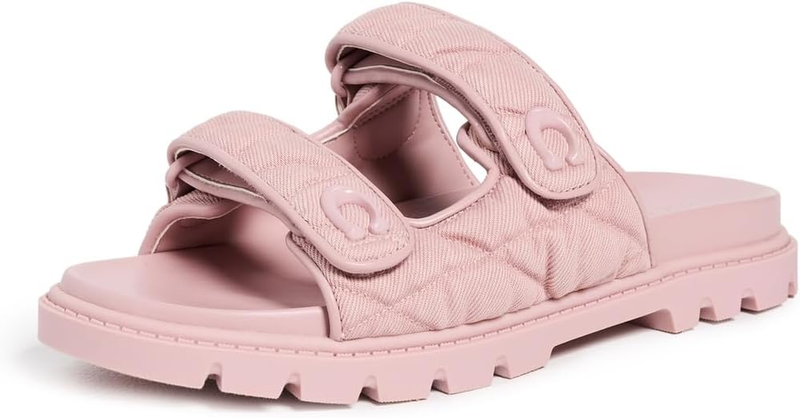 COACH Women's Sculpted C Double Banded Sandals