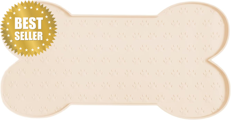 Dog Food Mat Anti-Slip Waterproof Raised Edge Silicone Pet Placemat Feeding Tray