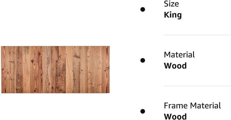 Brown Headboard Farmhouse King Size Bed Headboard Hanging Reclaimed Barnwood Hea