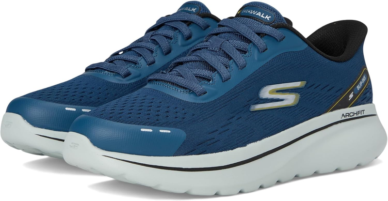 Skechers Mens Go Walk Arch Fit N-Joy No Bend Hands Free Slip-ins