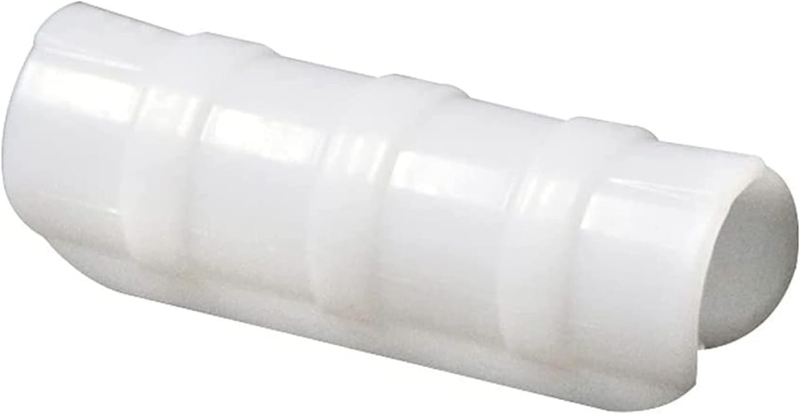 Farm Plastic Supply - Greenhouse Clamp 20 Pack - (4" Long X 1" Wide) - White ABS