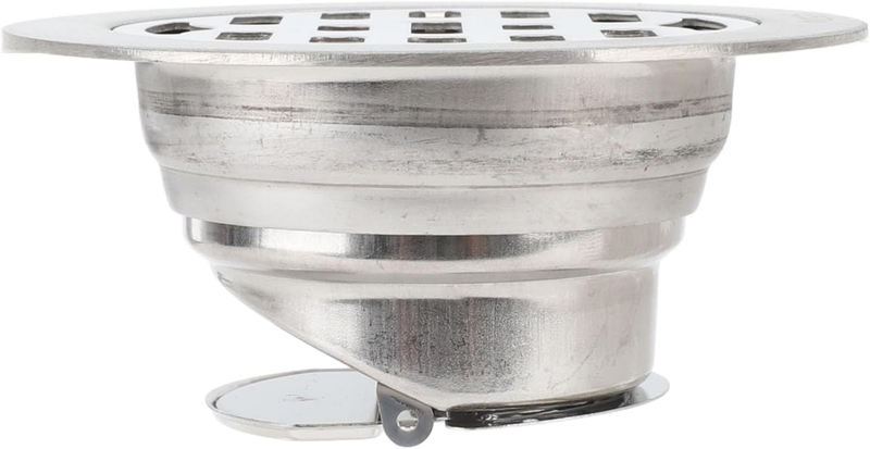 round Floor Drain Stainless Steel Shower Floor Drain 3.9In anti Slip Odor Proof