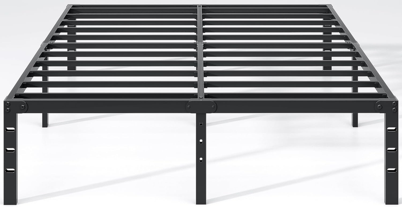 Metal Bed Frame-Simple and Atmospheric Metal Platform Bed Frame, Storage Space u