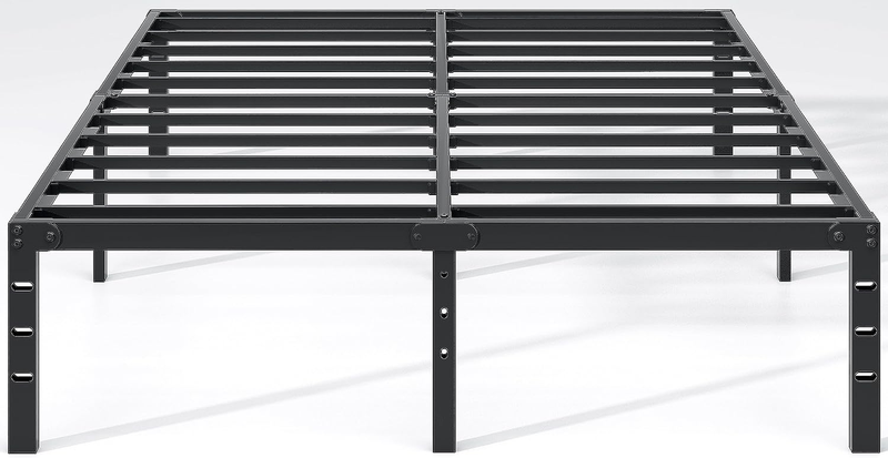 Metal Bed Frame-Simple and Atmospheric Metal Platform Bed Frame, Storage Space u