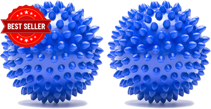 Spikey Massage Ball, Self Myofascial Release Tool, Great for Massaging Tight Mus