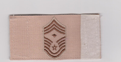 United States Air Force Gortex Desert Rank Chief Master Sergeant With Diamond