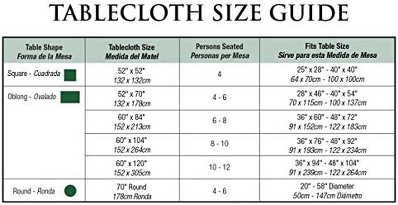 Cafe Hotel Linen Look Solid Color Heavy 4 Gauge Vinyl Flannel Backed Tablecloth,
