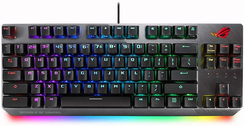 RGB Mechanical Gaming Keyboard - ROG Strix Scope TKL | Cherry MX Brown S...