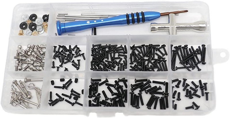 Screws Bolt Nuts Kit Repair Tool Box For Wltoys 1/18 A949 A9