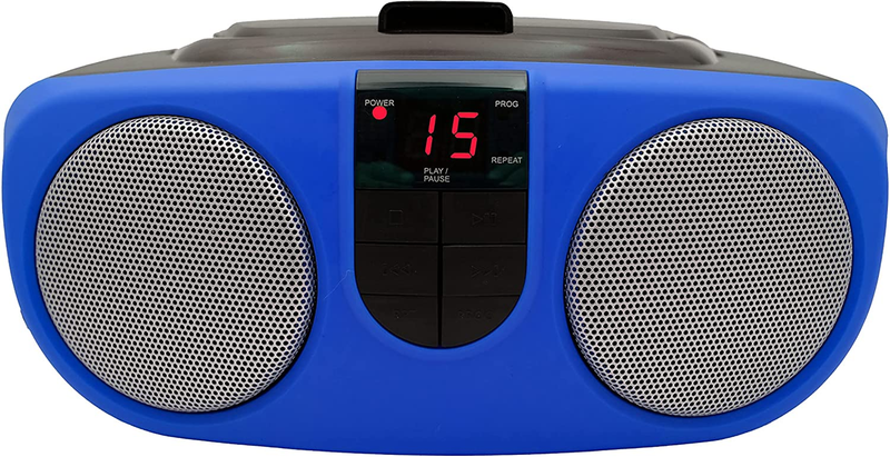 With Am/fm Radio, Boombox (blue)