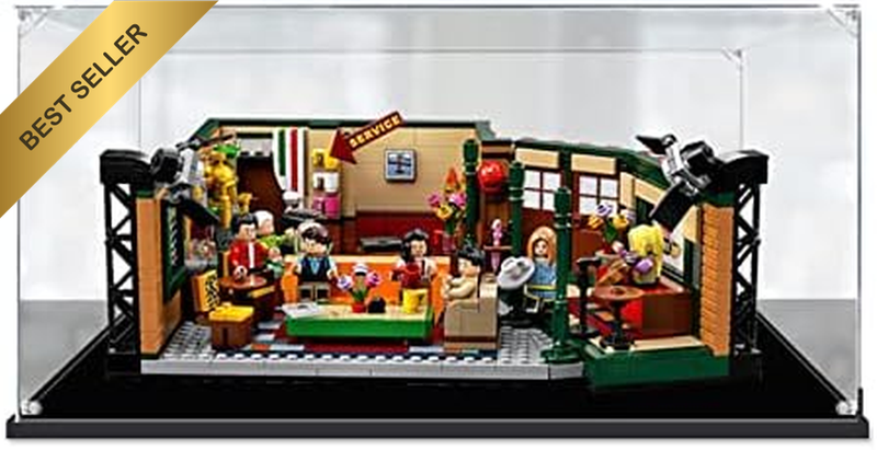 Acrylic Display Case for Lego 21319 Ideas Friends Central Perk Dustproof Box