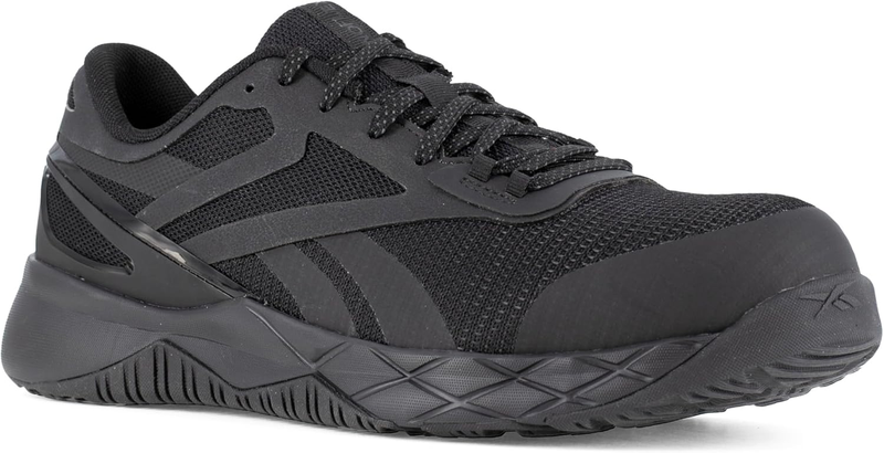 Reebok Mens Rb331 Nanoflex Tr Work Construction Shoe Black