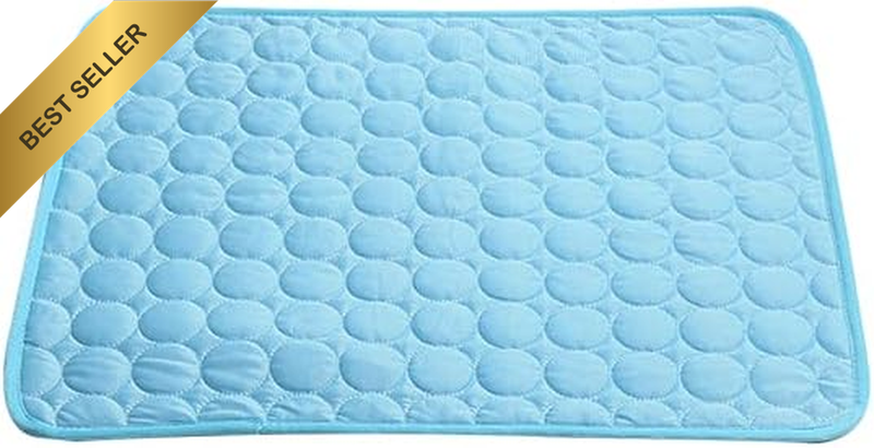 Pet Cooling Gel Mat for Dogs and Cats, Non-Toxic Breathable Summer Pad, Portable
