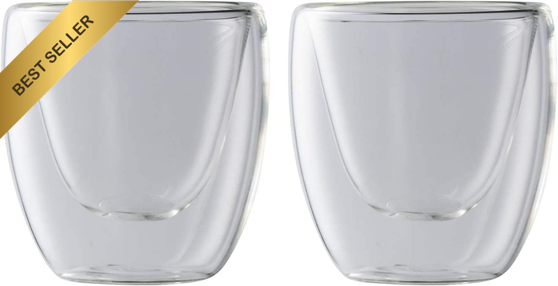 Blend Double Wall Espresso Cup 80ML Set of 2 Gift Boxed