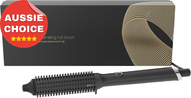 Rise Volumizing Hot Brush Heated Curling Smoothing Root Lift All Hair Types