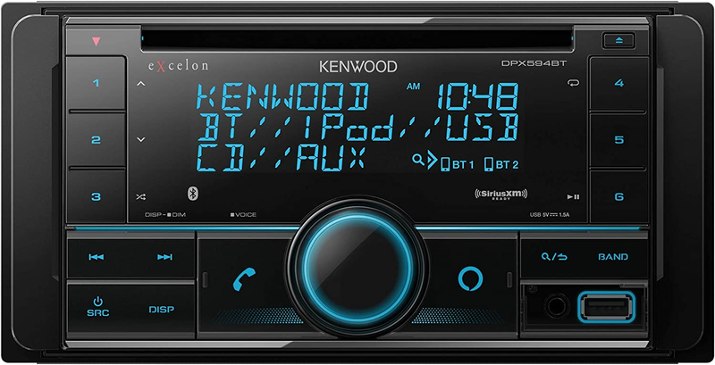 Kenwood DPX594BT Excelon CD Car Receiver with Bluetooth & Al