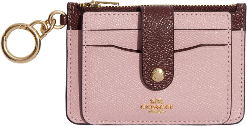 COACH Contrast Trim Attachment Card Case