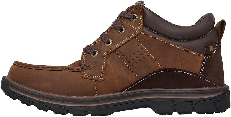 Skechers Men's Segment Melego Leather Chukka Waterproof Boot