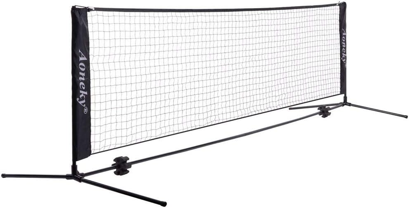Mini Portable Tennis Net for Driveway - Kids Soccer Tennis Net - Pickleball Net
