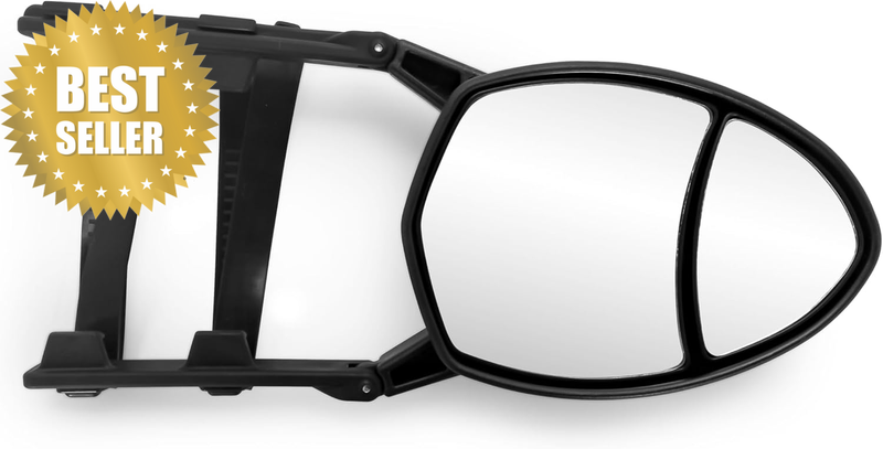25653 Universal Clamp-On Towing Mirror (Dual View)