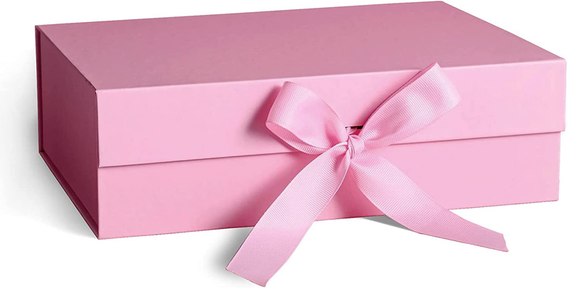 ,gift Boxes With Lid Ribbon And Magnetic Closure For Wrapping Gifts