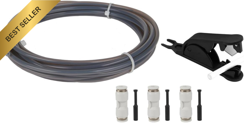 3D Filament Connector for Bambu Tube PTFE Tube Filament Splicer 3D Printer PTFE